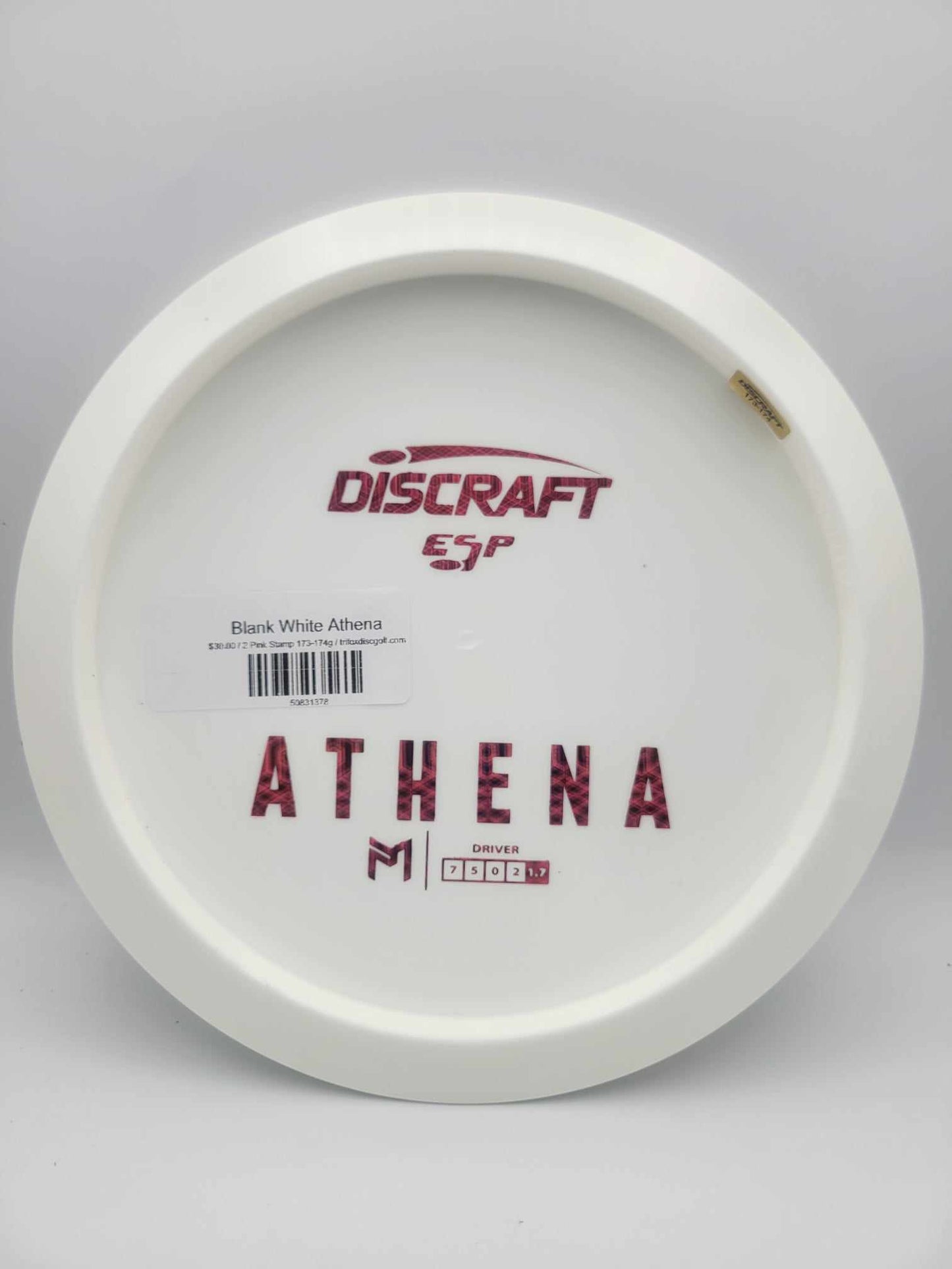 Blank White Athena