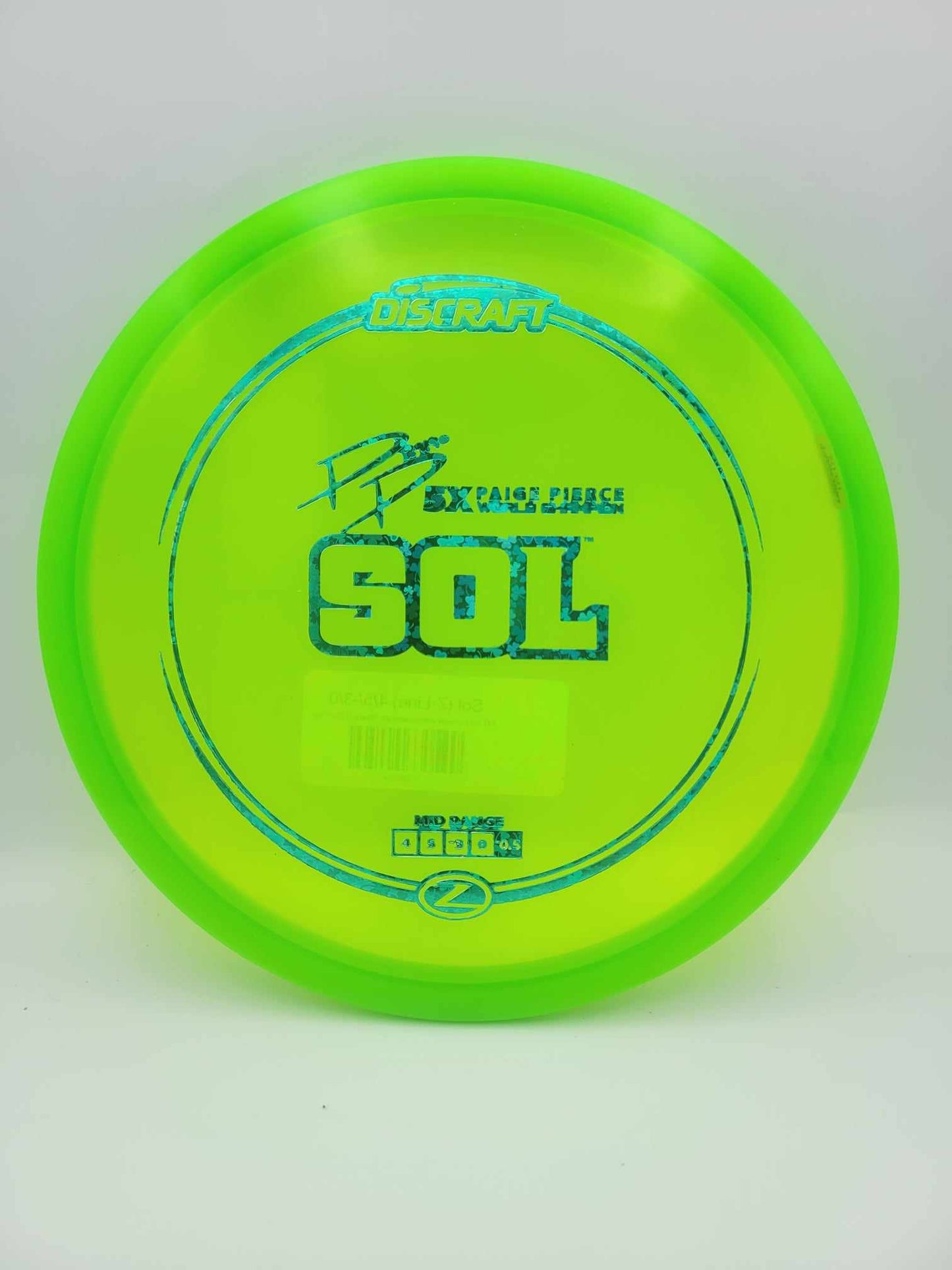 Sol (Z Plastic) 4/5/-3/0