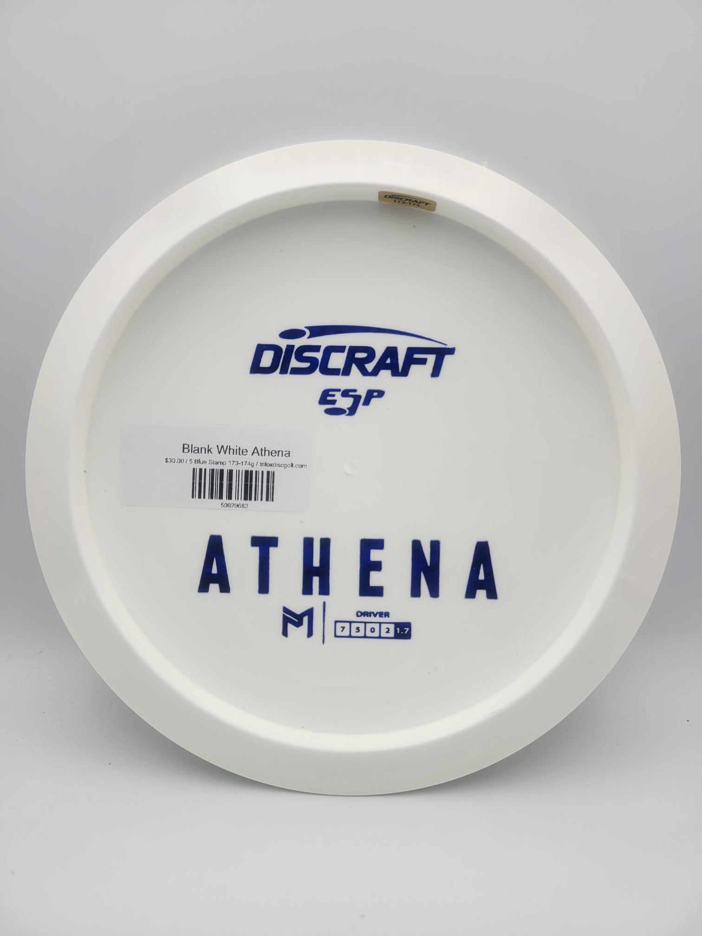Blank White Athena