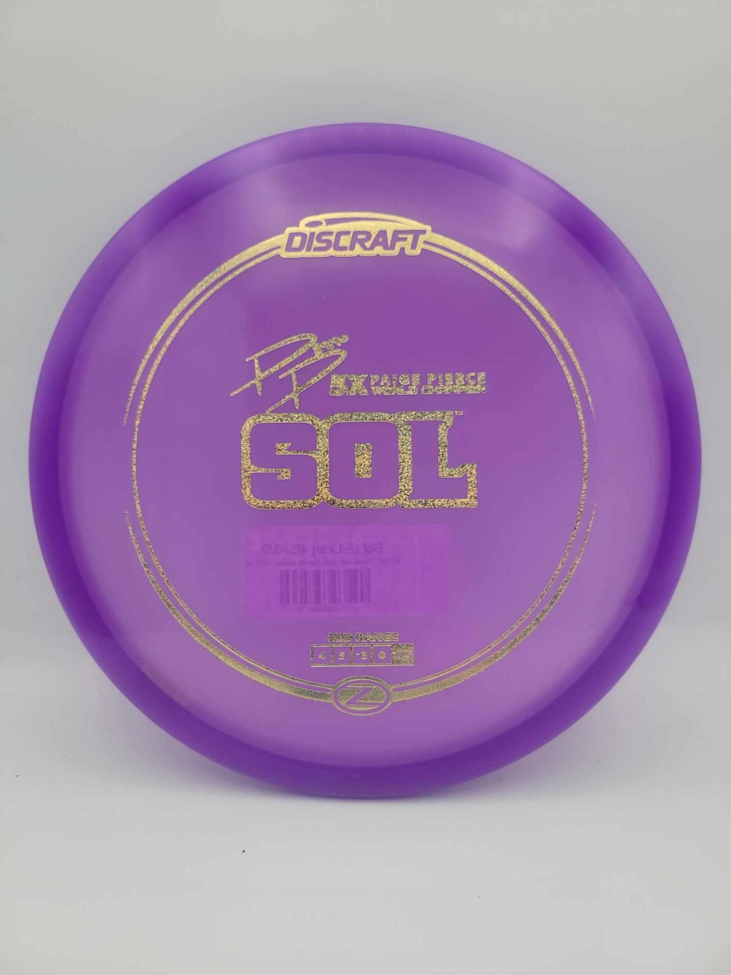 Sol (Z Plastic) 4/5/-3/0