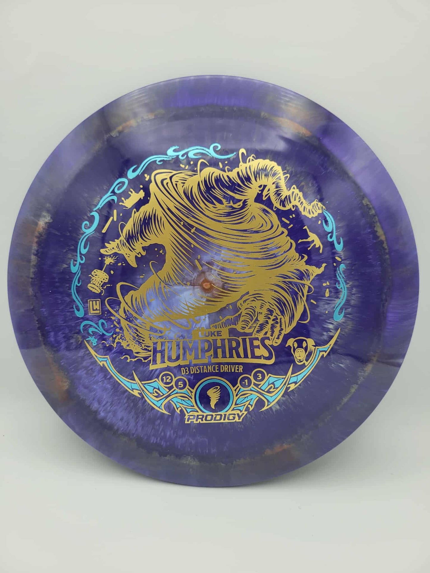 D3 (750 Spectrum Plastic) - Luke Humphries Signature Series '25