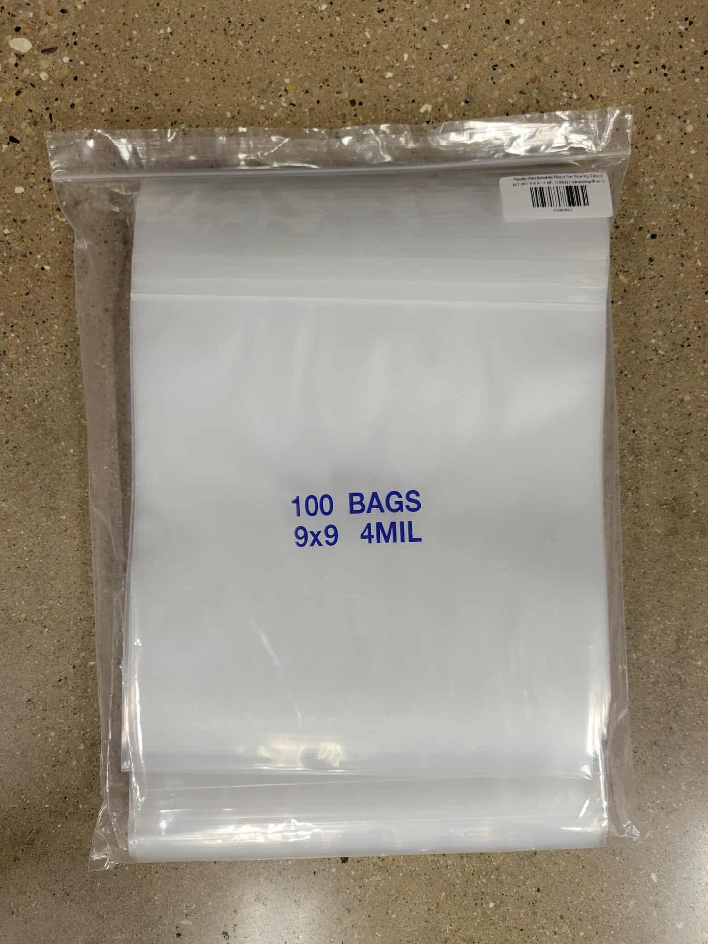 Plastic Reclosable Bags for Storing Discs