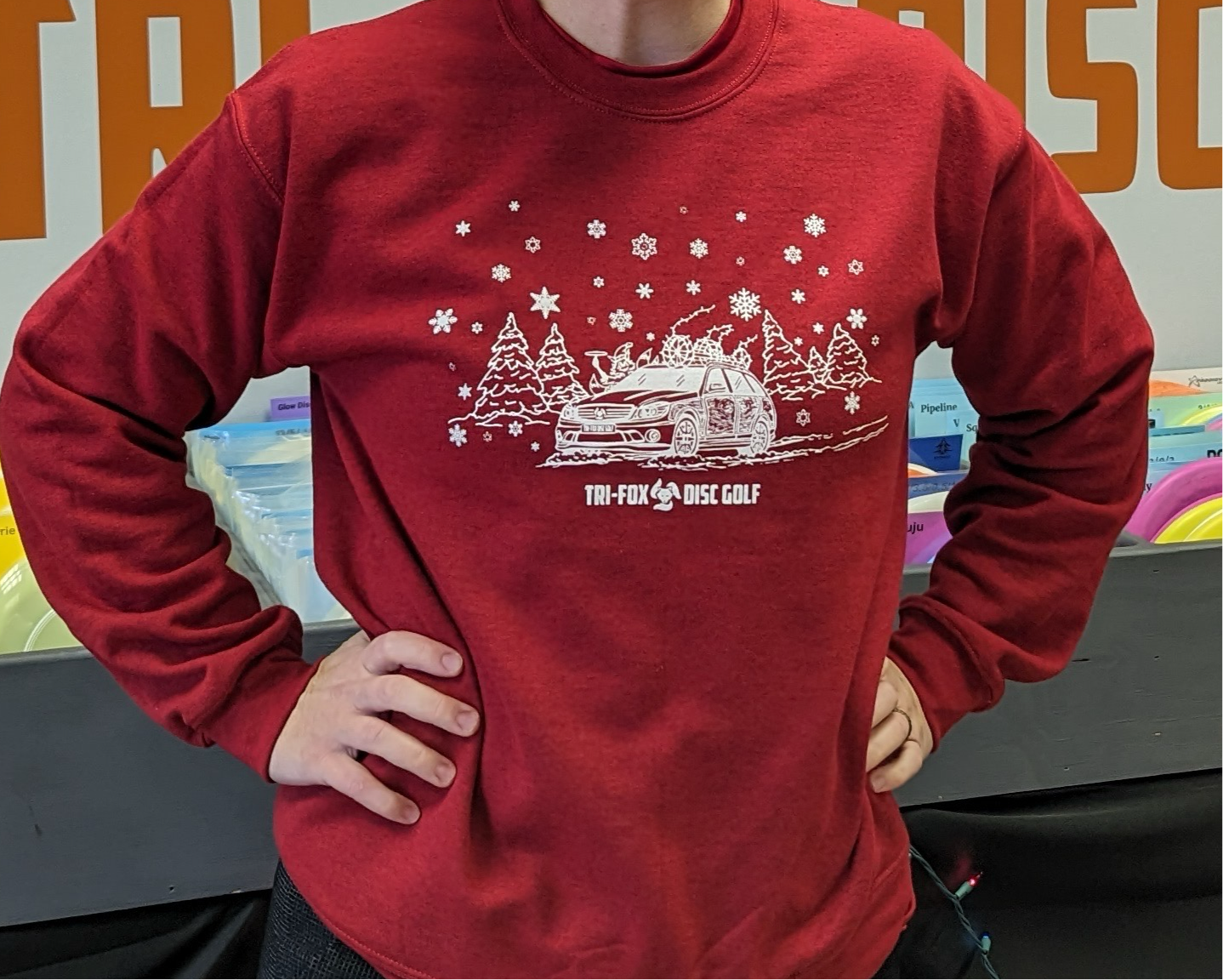 Tri-Fox Holiday Sweatshirt