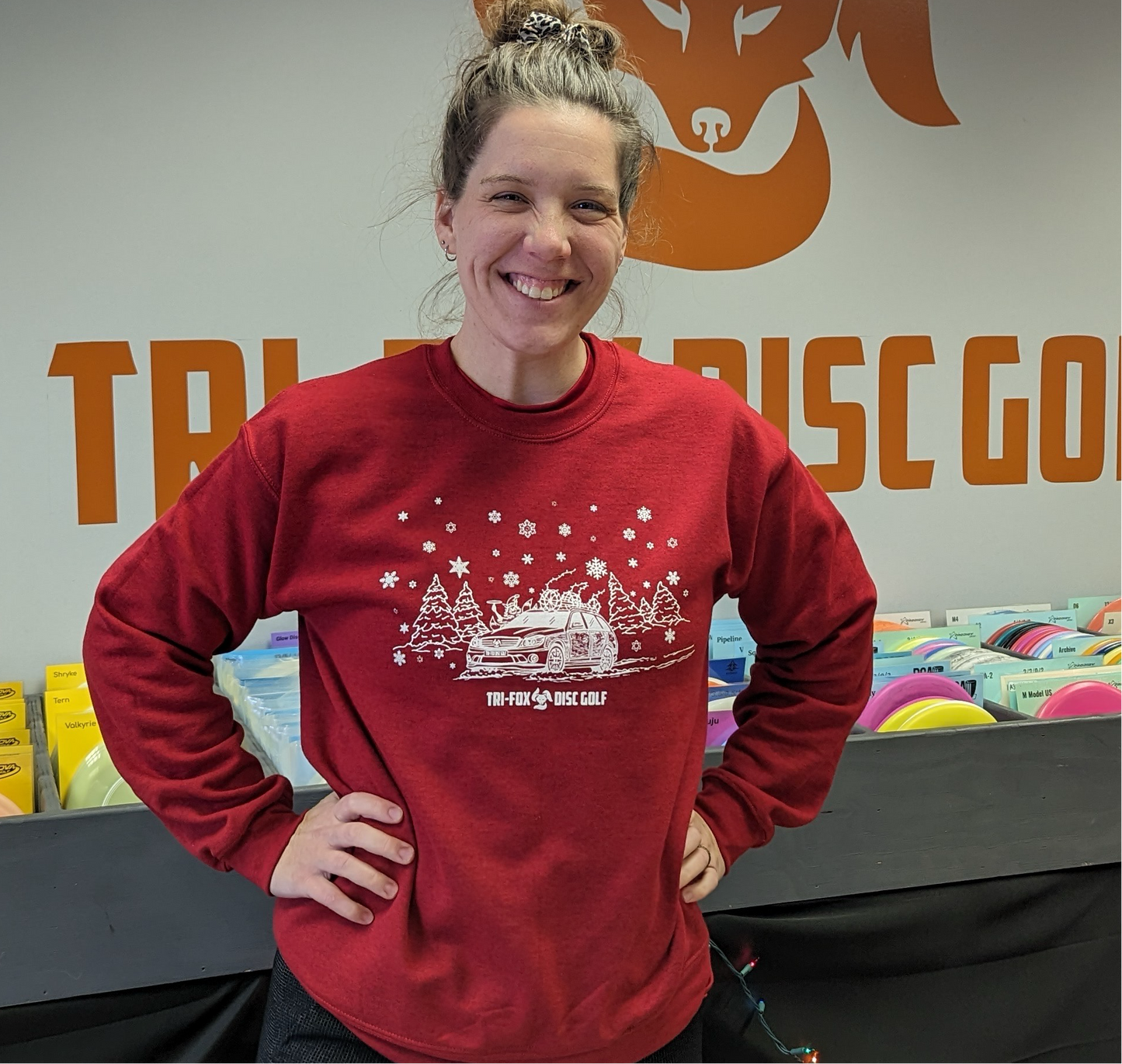 Tri-Fox Holiday Sweatshirt