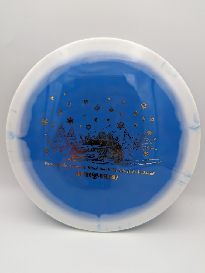 Firebird - Tri-Fox Holiday Stamp (Halo Star Plastic)