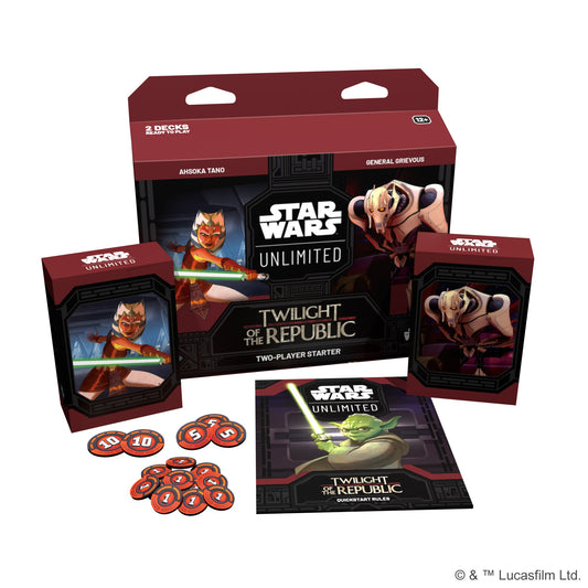 Star Wars Unlimited: Twilight of the Republic - Two-Player Starter Set
