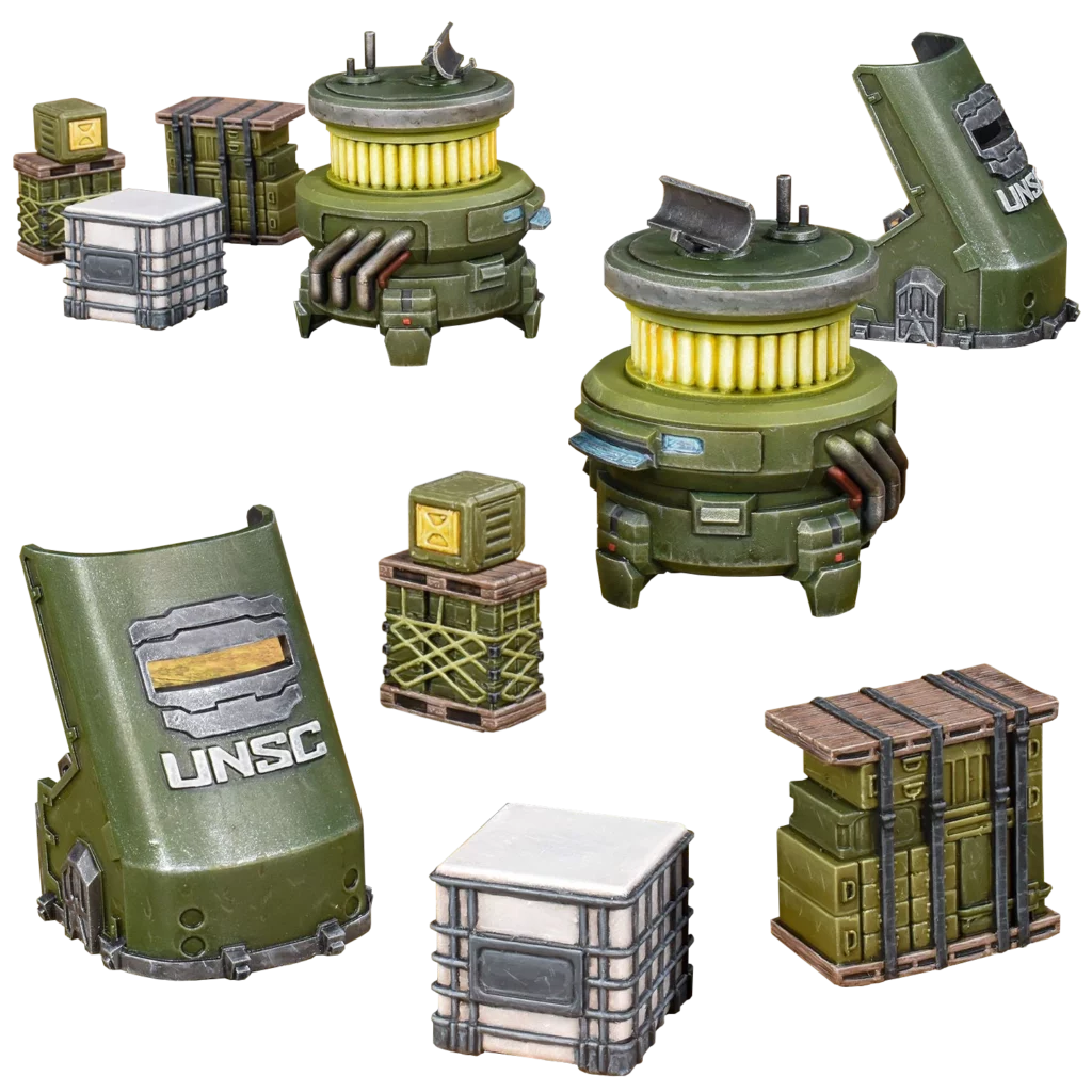 Halo Flashpoint: UNSC Scenery Set