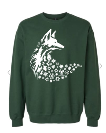 Tri-Fox Holiday Sweatshirt 2025