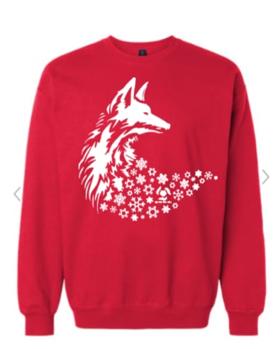 Tri-Fox Holiday Sweatshirt 2025
