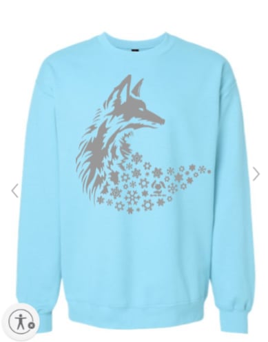Tri-Fox Holiday Sweatshirt 2025