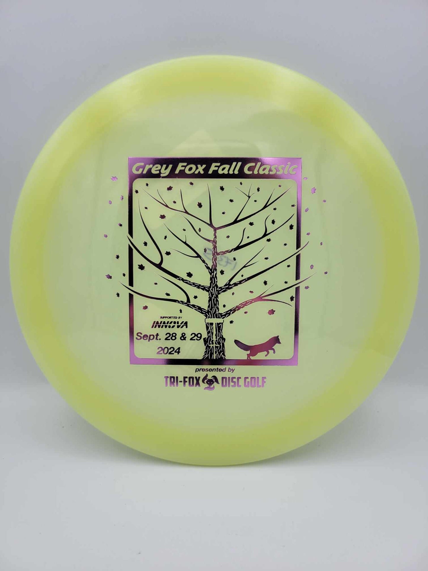 Grey Fox Fall Classic 24 Fundraiser Disc - Proto Glow Firebird