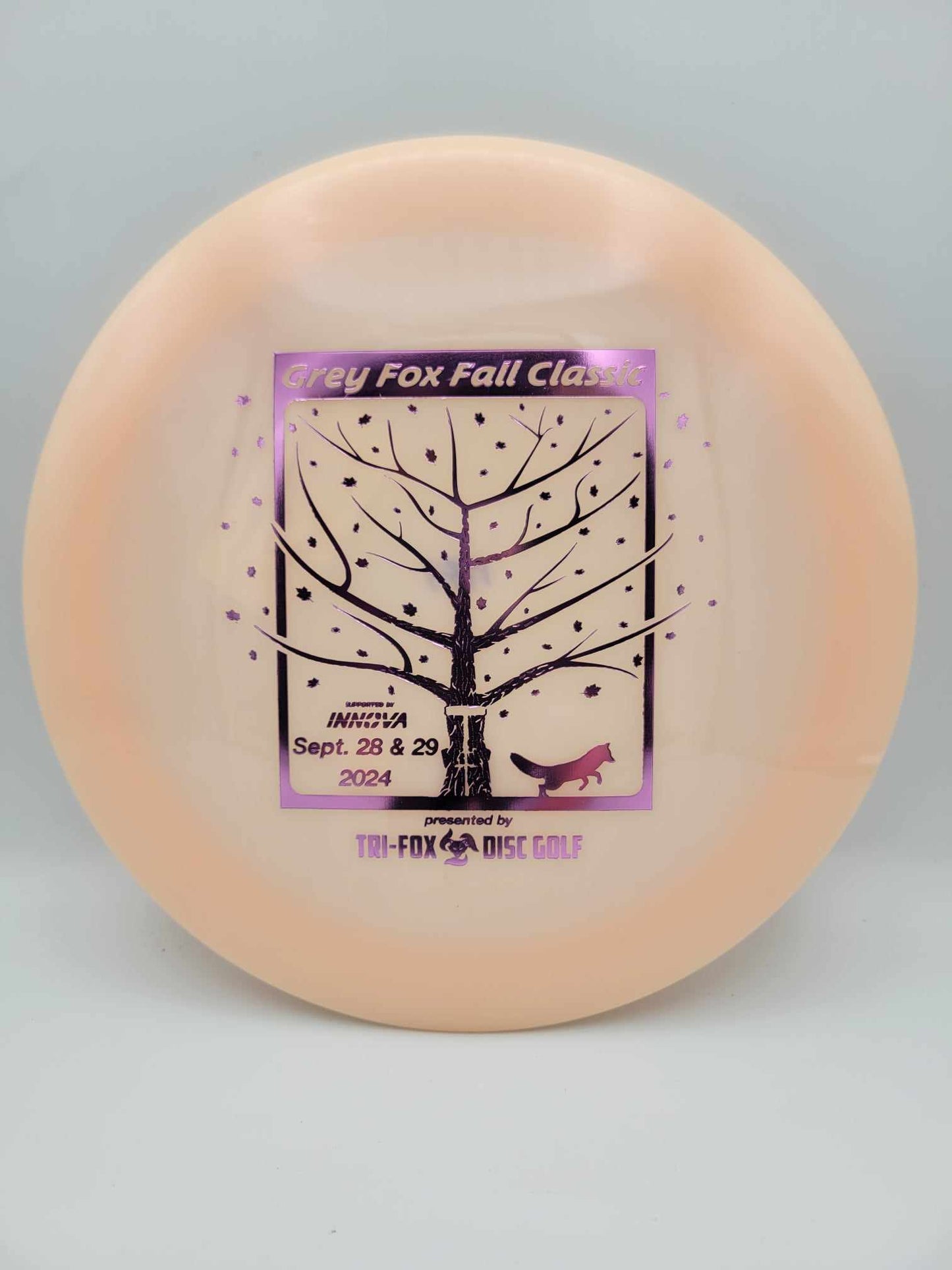 Grey Fox Fall Classic 24 Fundraiser Disc - Color Glow Destroyer