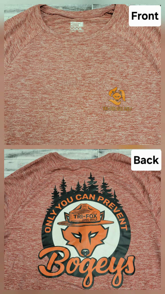 Tri-Fox Dri-Fit Shirt - Only You Can Prevent Bogeys