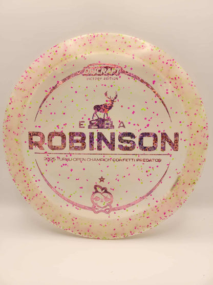 Ezra Robinson Confetti Predator - 2025 Turku Open Champion
