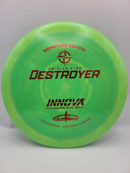 Ohn Scoggins Swirled Star Destroyer 12/5/-1/3