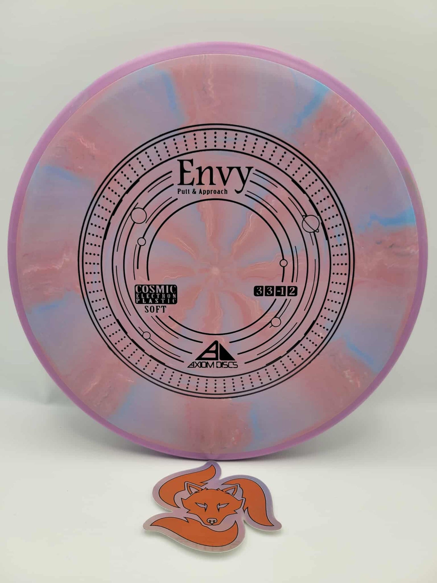 Envy (Cosmic Electron Soft Plastic) 3/3/-1/2 -(Holy Shot Disc)
