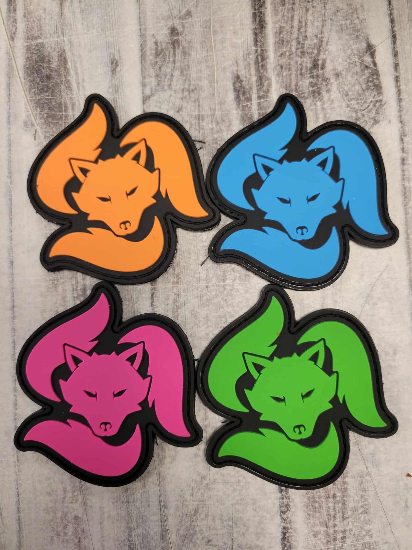 Tri-Fox Velcro Patch