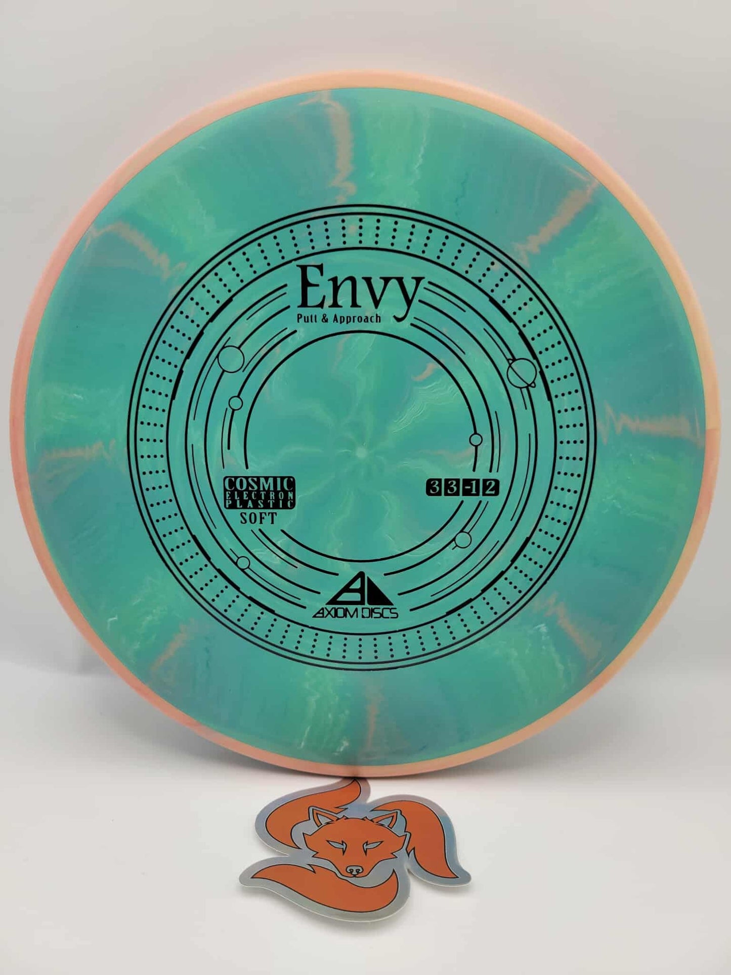 Envy (Cosmic Electron Soft Plastic) 3/3/-1/2 -(Holy Shot Disc)
