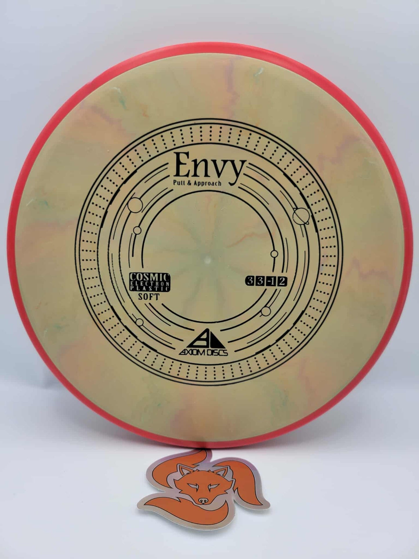 Envy (Cosmic Electron Soft Plastic) 3/3/-1/2 -(Holy Shot Disc)