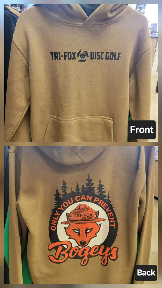 Tri-Fox Fleece Lined Hoodie - Only You Can Prevent Bogeys