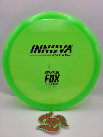 Fox (Champion Plastic) 5/6/-2/1