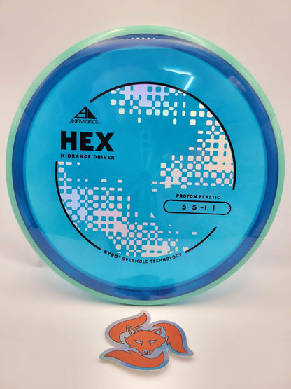Hex (Proton Plastic) 5/5/-1/1