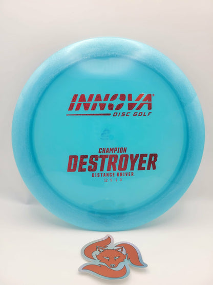 Destroyer (Champion Plastic) 12/5/-1/3