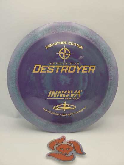 Ohn Scoggins Swirled Star Destroyer 12/5/-1/3