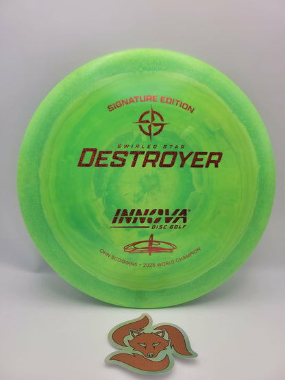 Ohn Scoggins Swirled Star Destroyer 12/5/-1/3