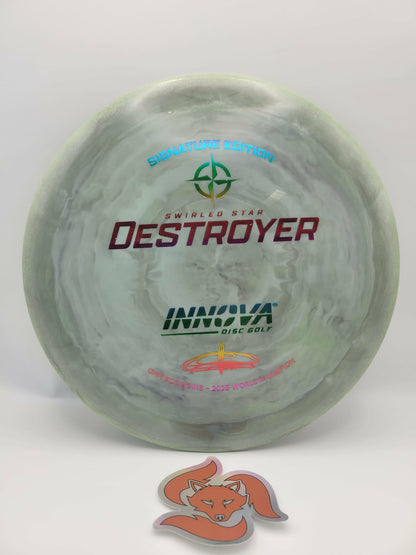 Ohn Scoggins Swirled Star Destroyer 12/5/-1/3