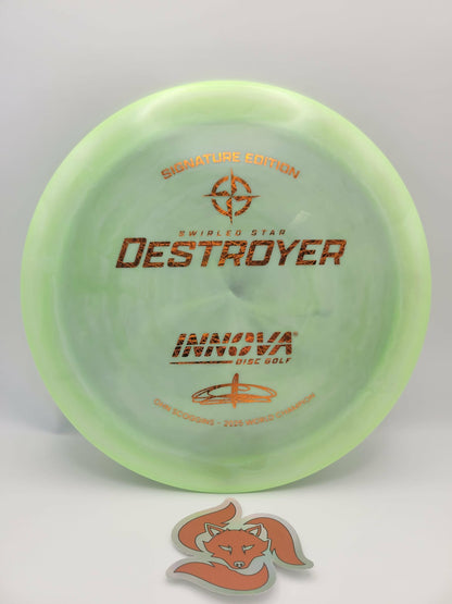 Ohn Scoggins Swirled Star Destroyer 12/5/-1/3