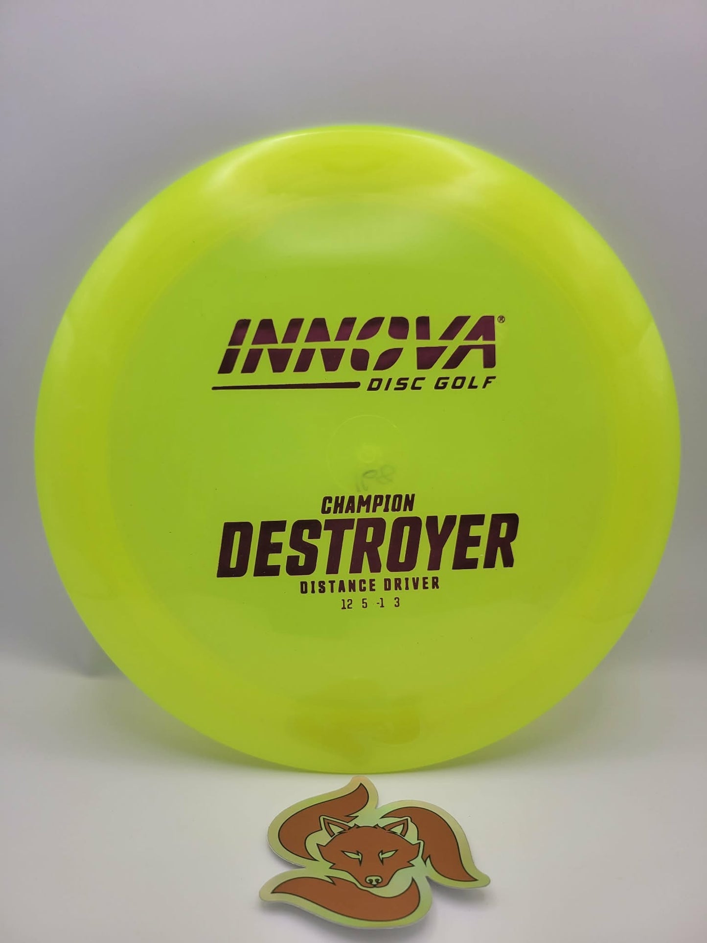 Destroyer (Champion Plastic) 12/5/-1/3