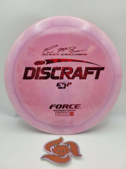 Force (ESP Plastic) - Paul McBeth 6x Signature Series