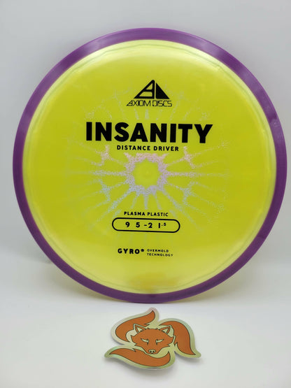 Insanity (Plasma Plastic) 9/5/-2/1.5