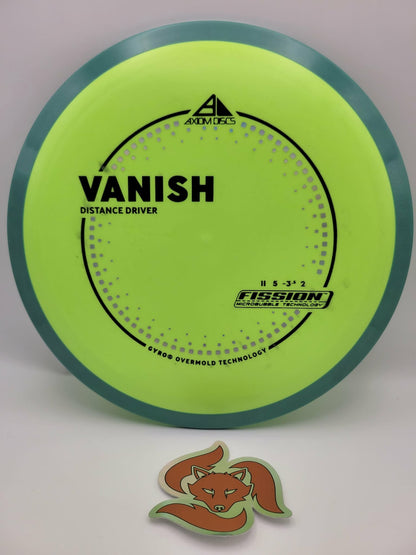 Vanish (Fission Plastic) 11/5/-3.5/2
