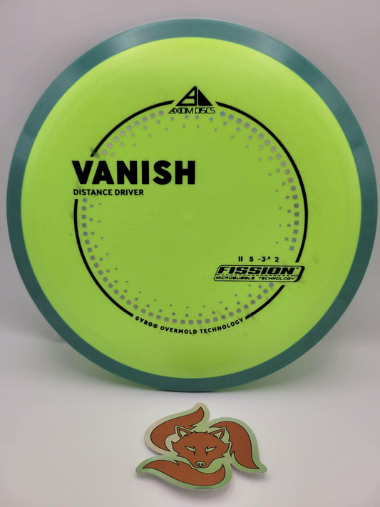 Vanish (Fission Plastic) 11/5/-3.5/2
