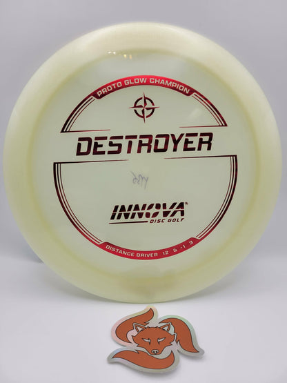 Destroyer (Proto Glow Champion Plastic) 12/5/-1/3