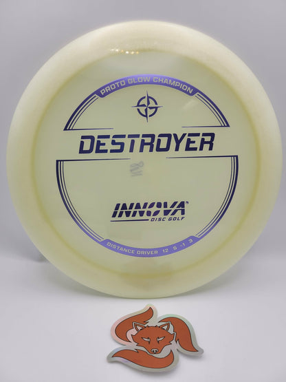 Destroyer (Proto Glow Champion Plastic) 12/5/-1/3