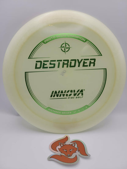 Destroyer (Proto Glow Champion Plastic) 12/5/-1/3