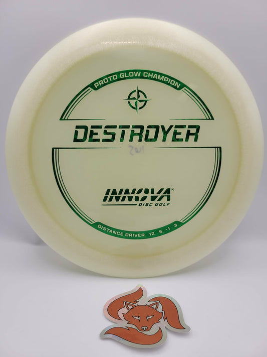 Destroyer (Proto Glow Champion Plastic) 12/5/-1/3