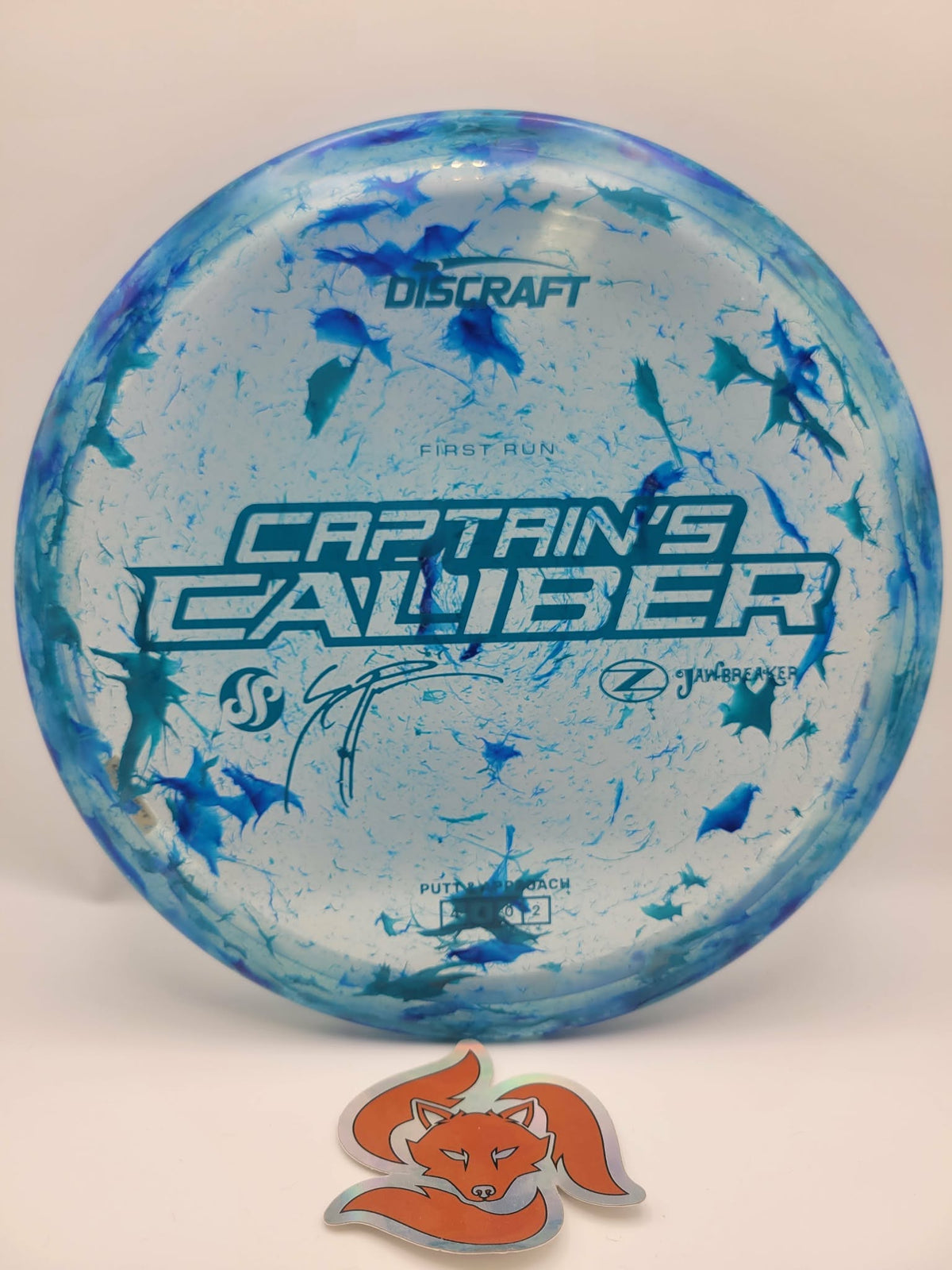 Captain's Caliber (Z Jawbreaker Plastic) - First Run - Seppo Paju