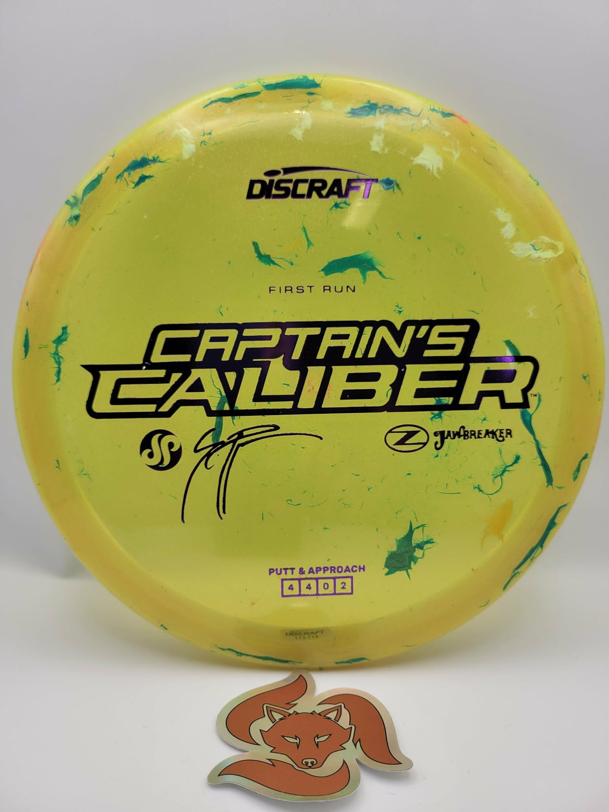 Captain's Caliber (Z Jawbreaker Plastic) - First Run - Seppo Paju