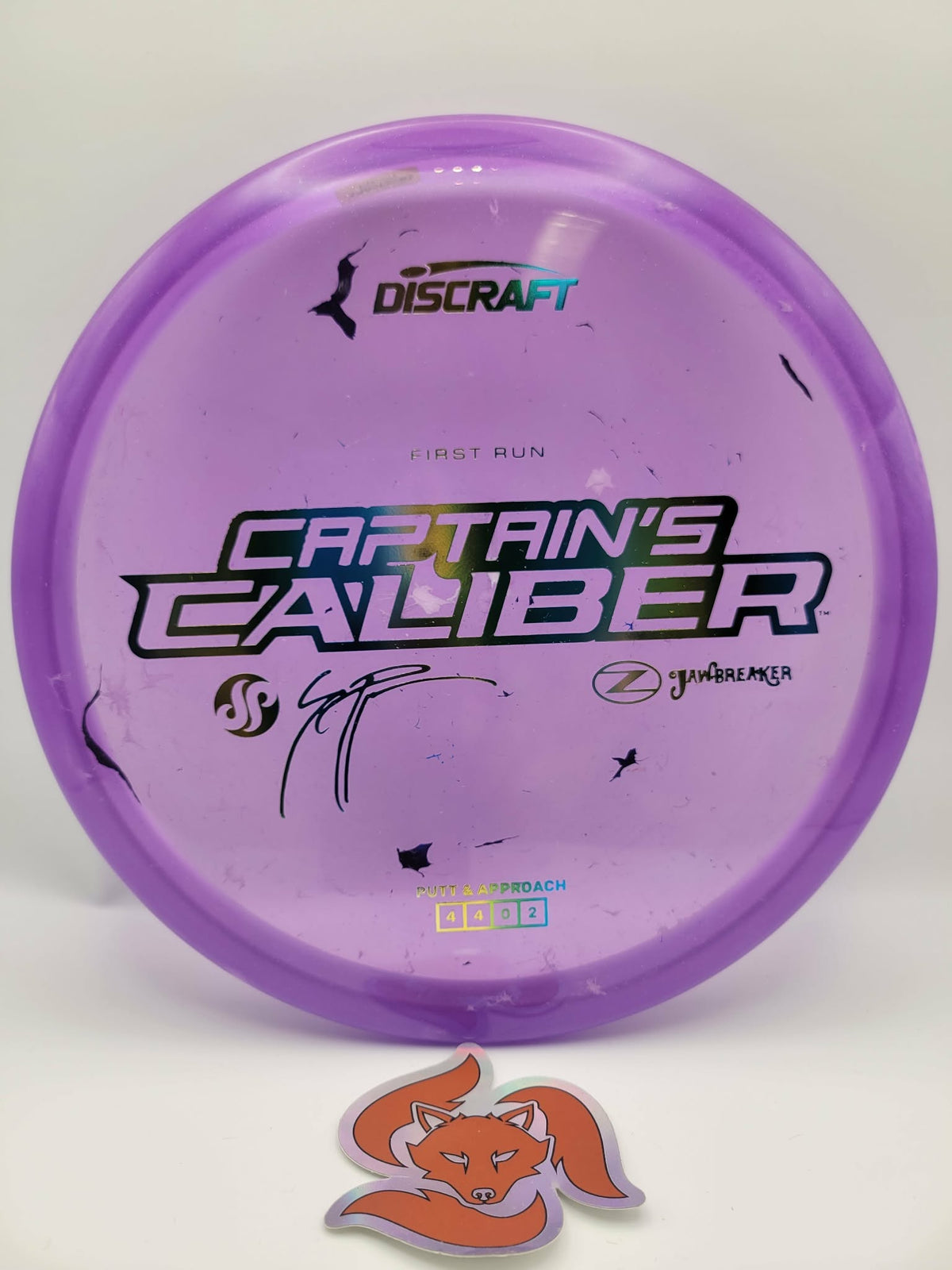 Captain's Caliber (Z Jawbreaker Plastic) - First Run - Seppo Paju