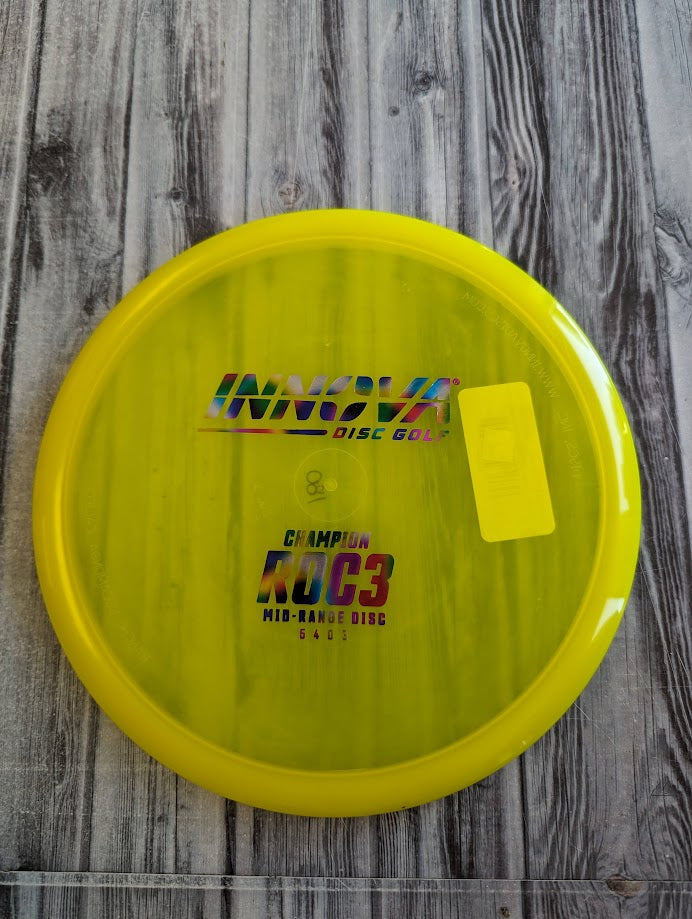 Roc3 (Champion Plastic) 5/4/0/3